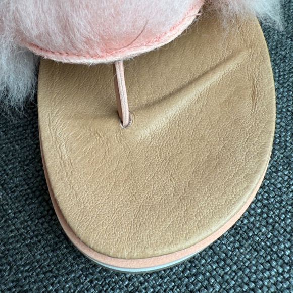 UGG Women's Holly Sunset Fluffy Sandals Size 8.5 - Picture 7 of 16